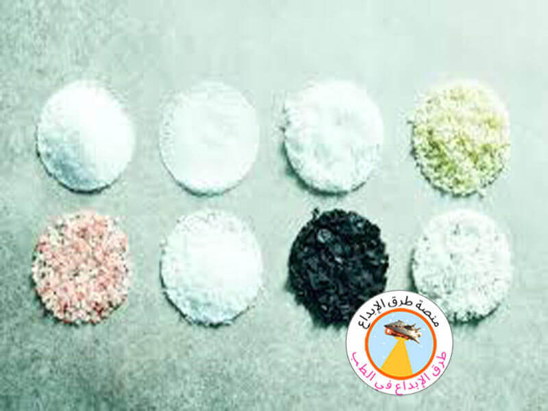 الأطعمة المالحة والمحليات